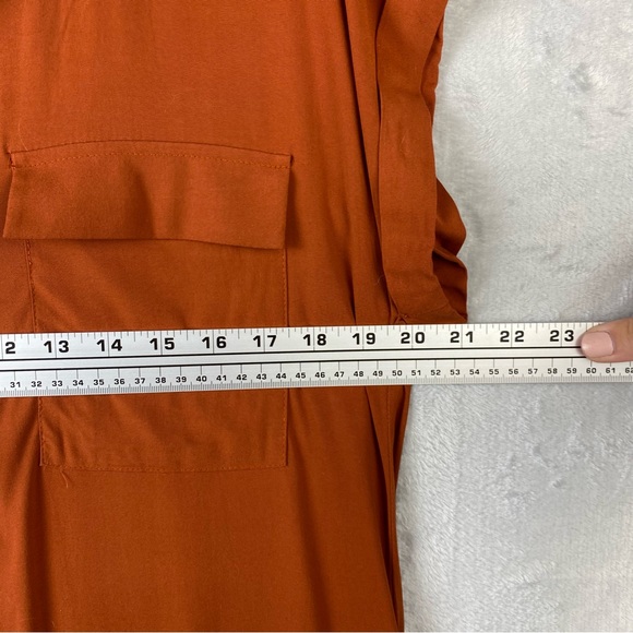 APRICOT Dress: Button Down Casual - Picture 4 of 8